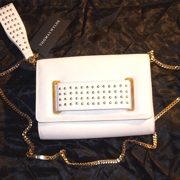 Thomas Wylde Handbags - Thomas Wylde studded clutch designer